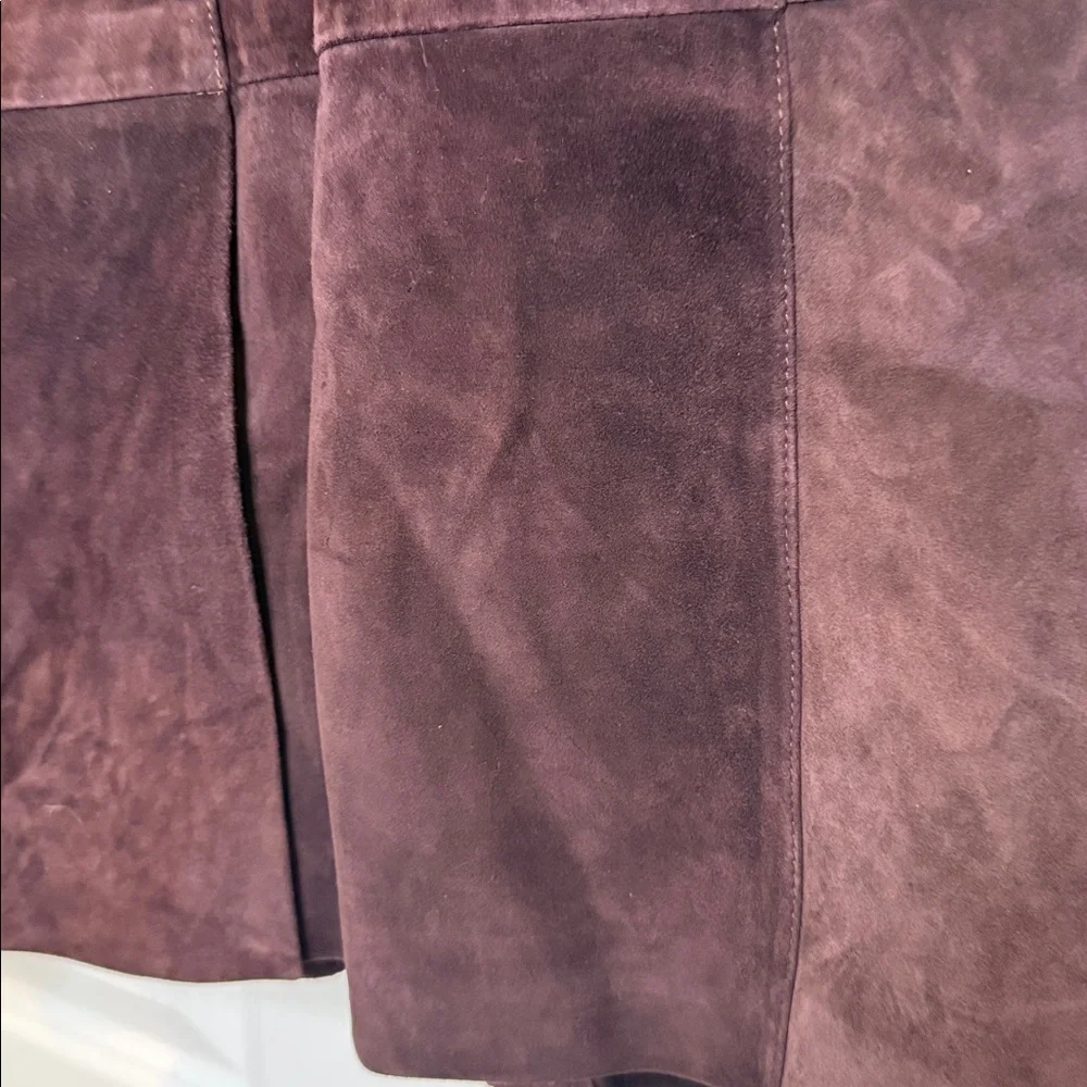 Gucci Burgundy Suede Blazer